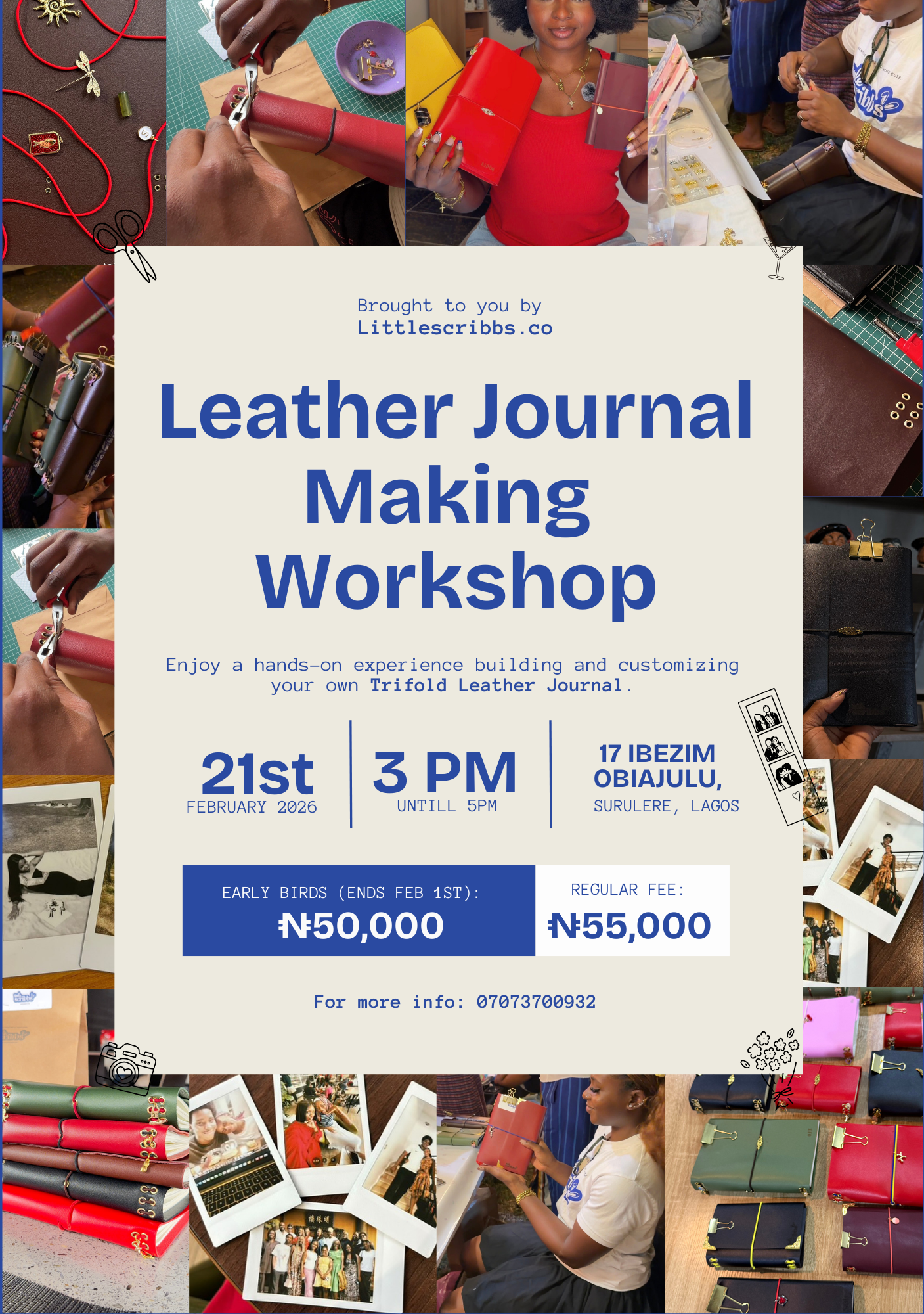 LittleScribbs Pop-up & Workshop Ticket Lagos