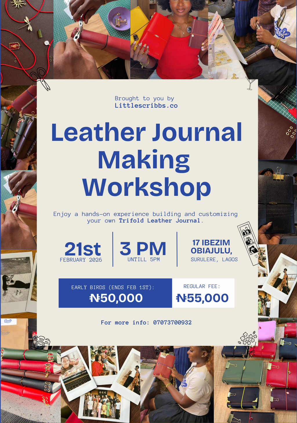 LittleScribbs Pop-up & Workshop Ticket Lagos