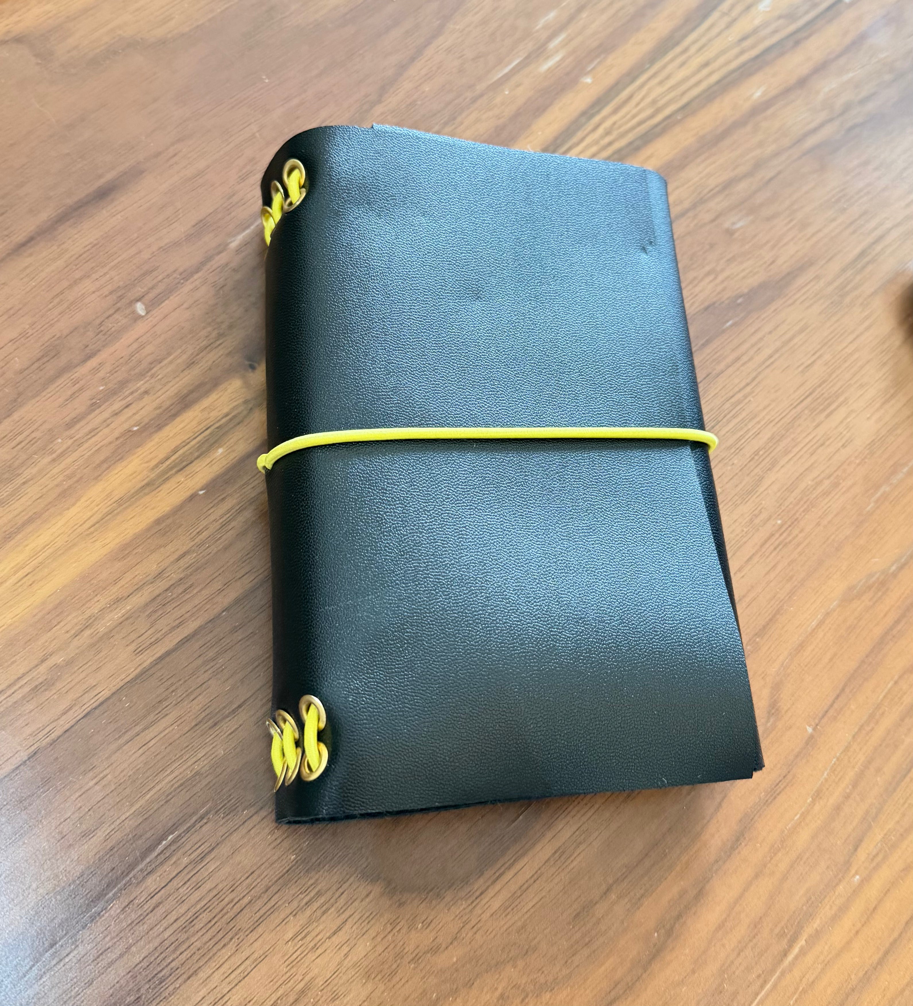 A6 Trifold Leather Journal