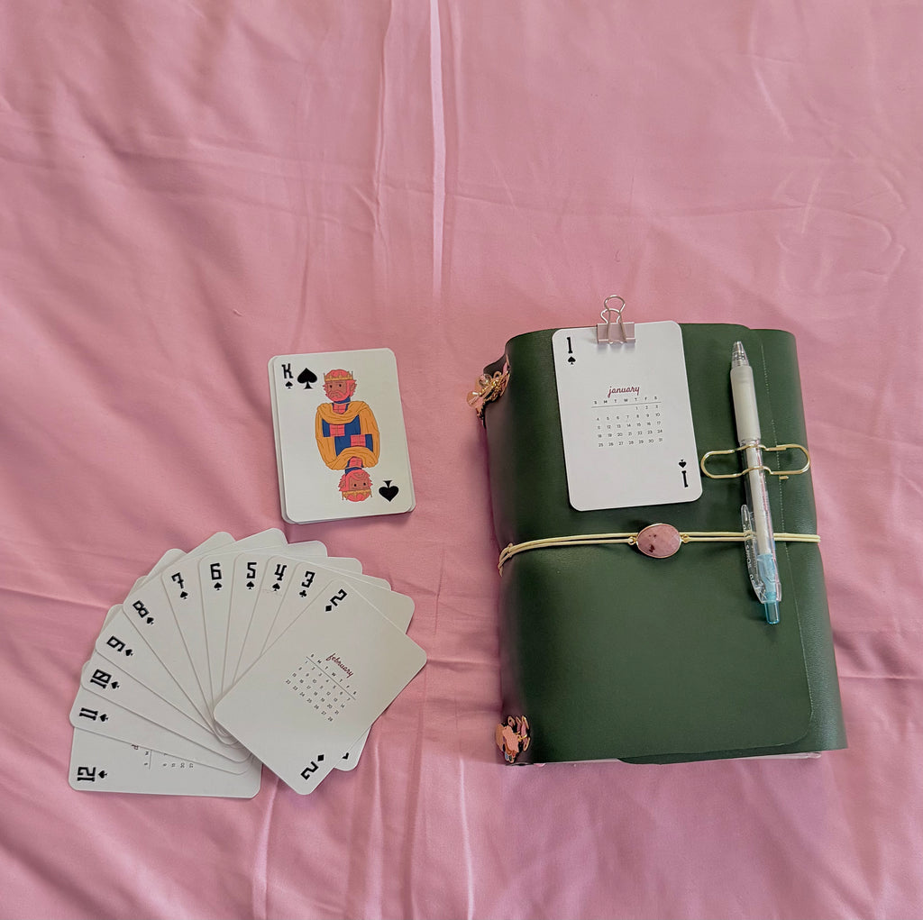 2026 Monthly Calendar Playing Cards