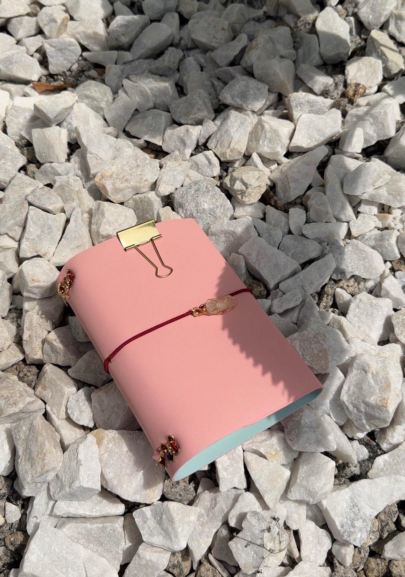 A5 Trifold Leather Journal