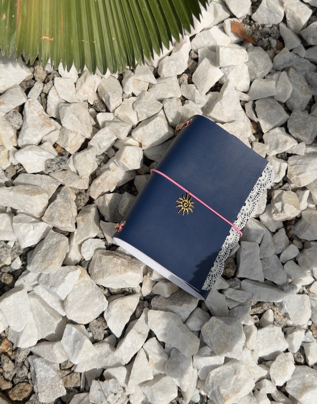 A5 Trifold Leather Journal