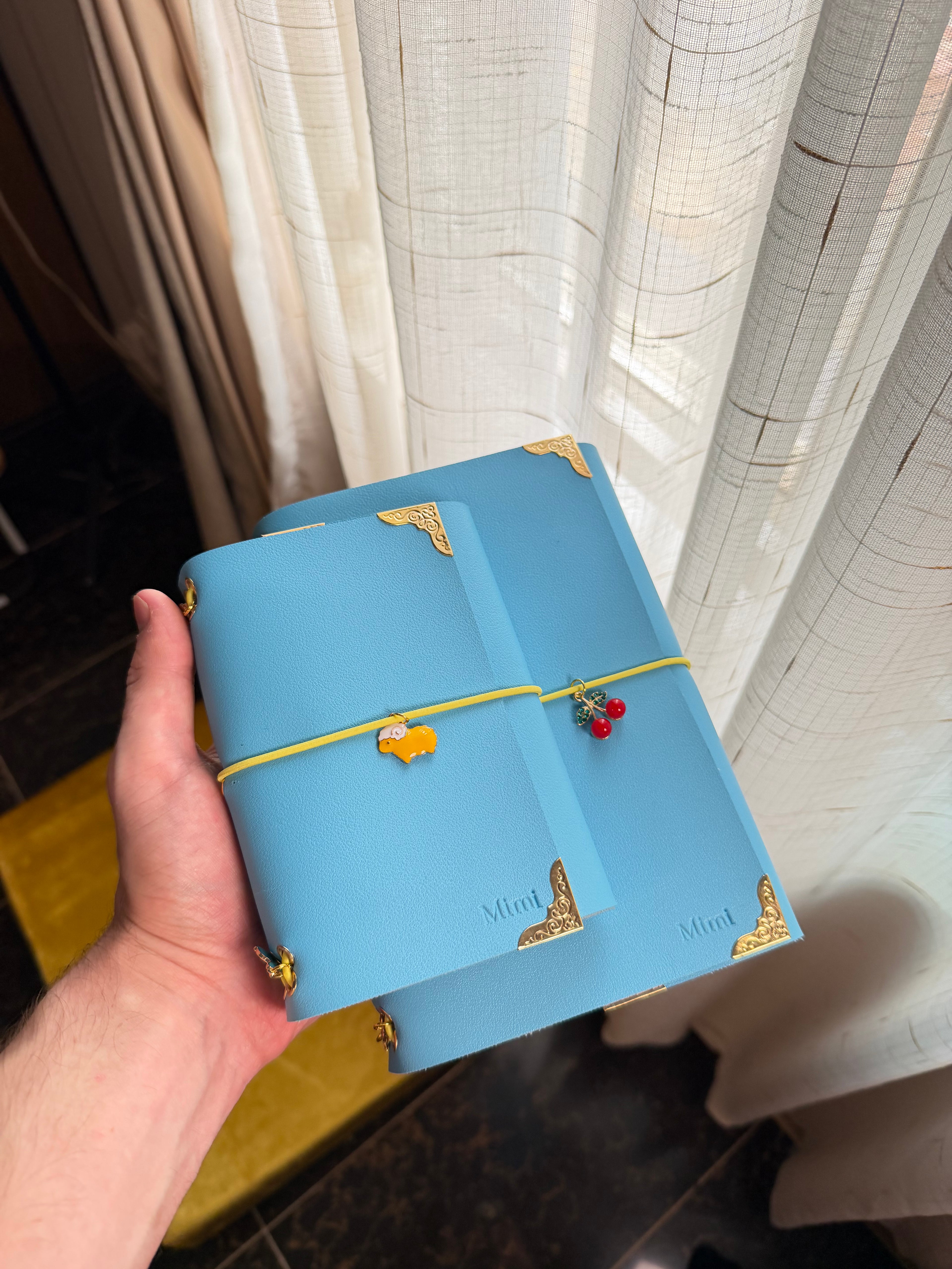 Trifold Leather Journal