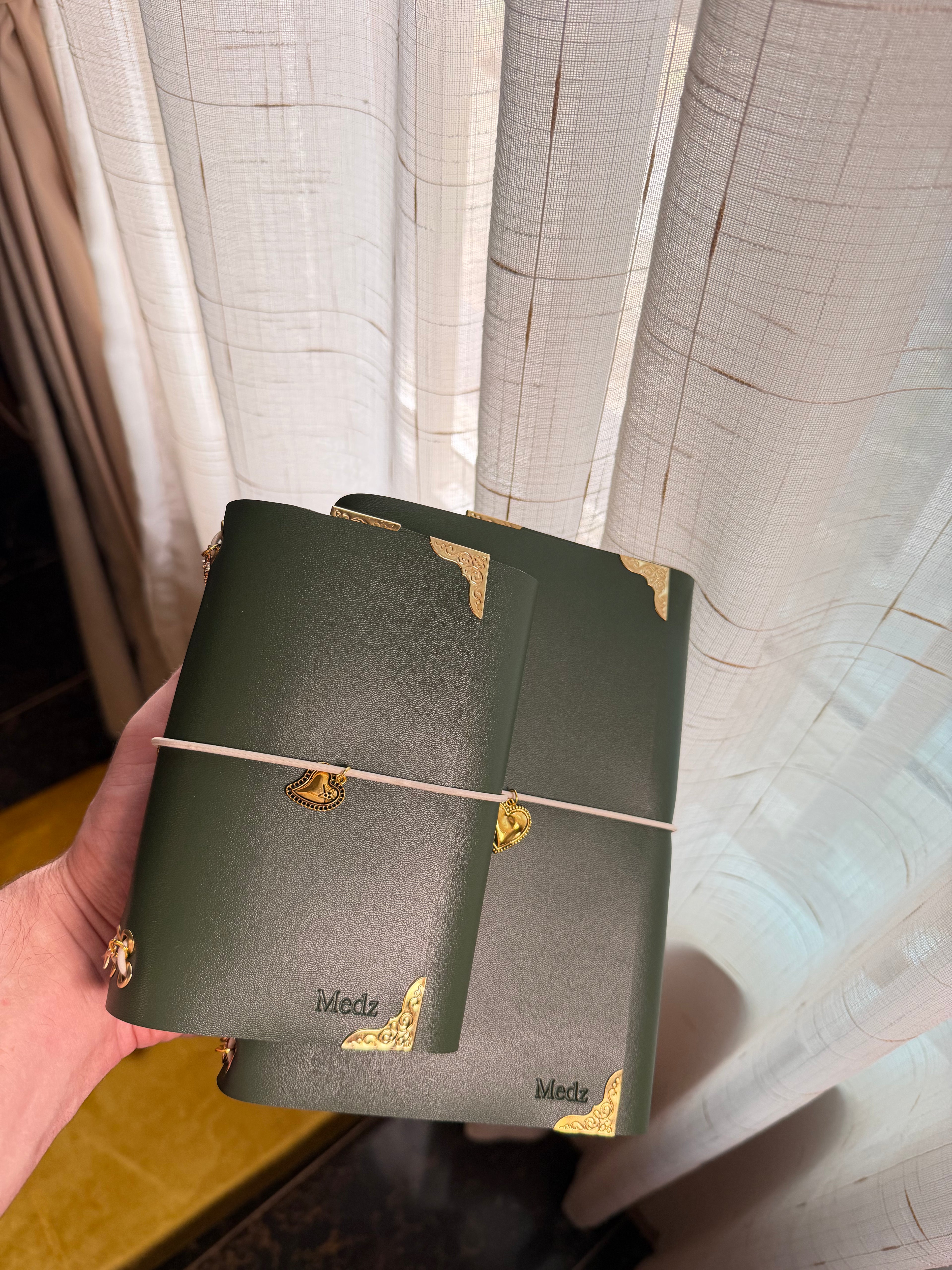 Trifold Leather Journal