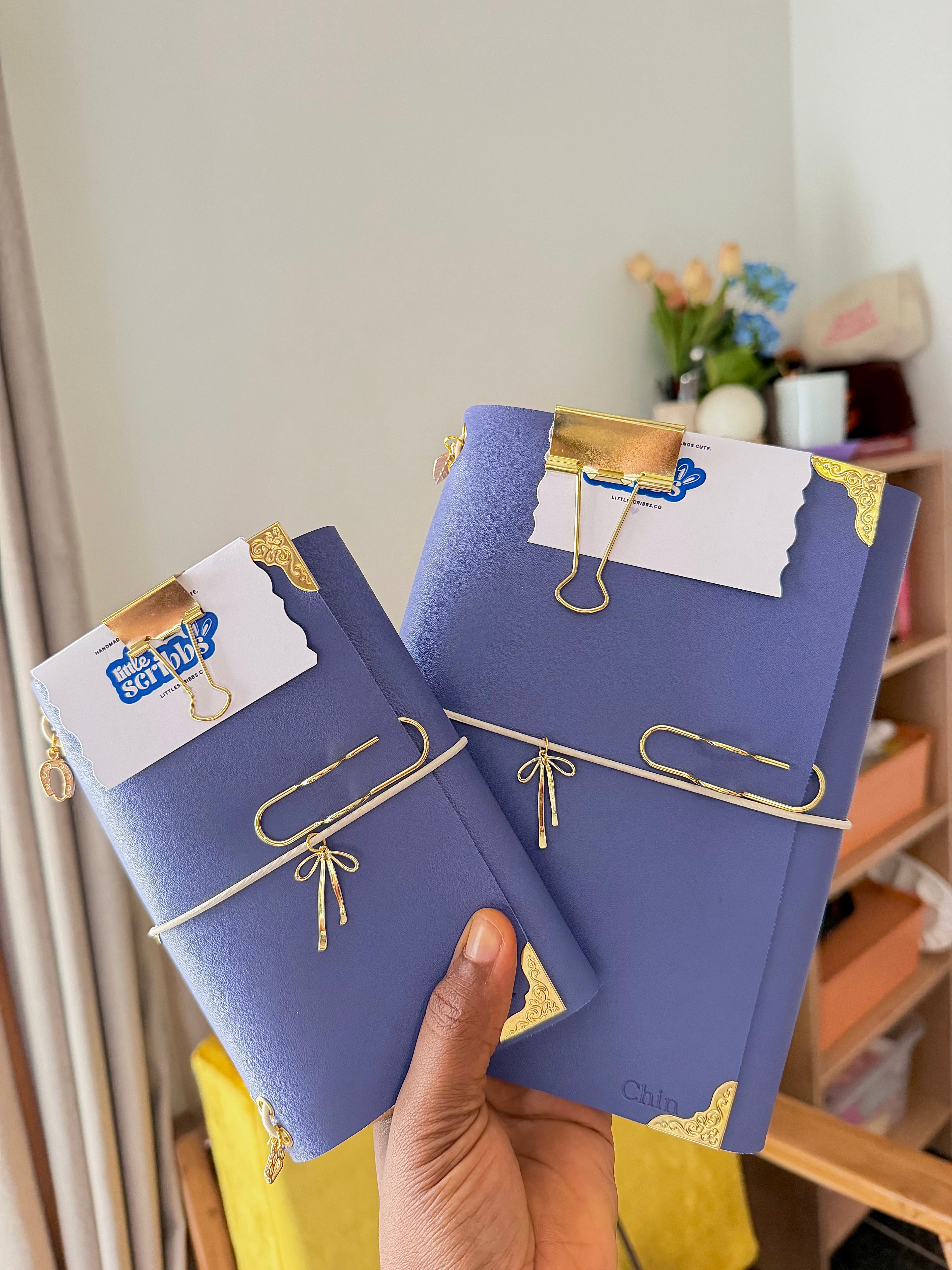 Trifold Leather Journal