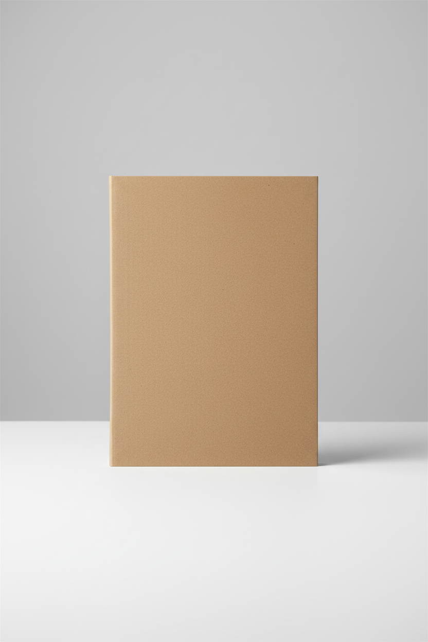 Trifold journal refill notebook